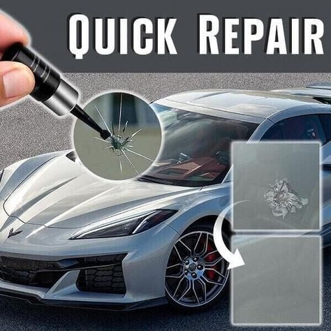 Windshield Crack Repair Kit No More Crack [ FREE SHIPPING ALL OVER KSA ]